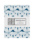 BLOMMOR | Moroccan blue | 80x160cm | Dra-På-Lakan