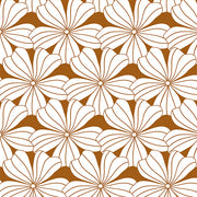 FLOWERS | Cinnamon brown | Pillowcase | 40x80cm / 15.7x31.5"