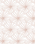 FLOWERS | White | 180x200cm / 71x79" | Double fitted sheet