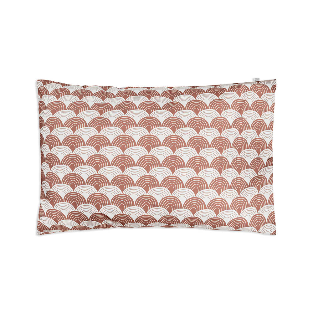 RAINBOWS | Terracotta pink | Pillowcase | 60x70cm/ 23.6x27.5&quot;