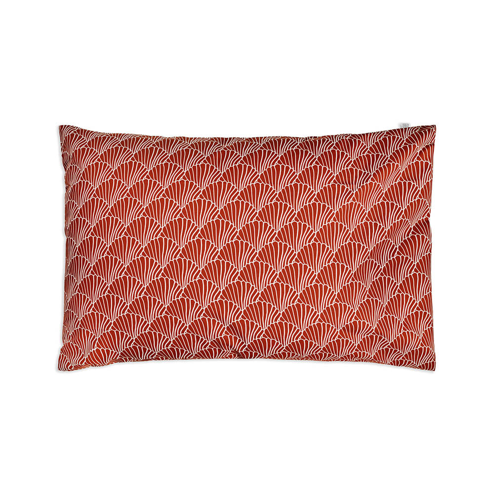 SEASHELLS | Burgundy | Pillowcase | 40x80cm / 15.7x31.5&quot;