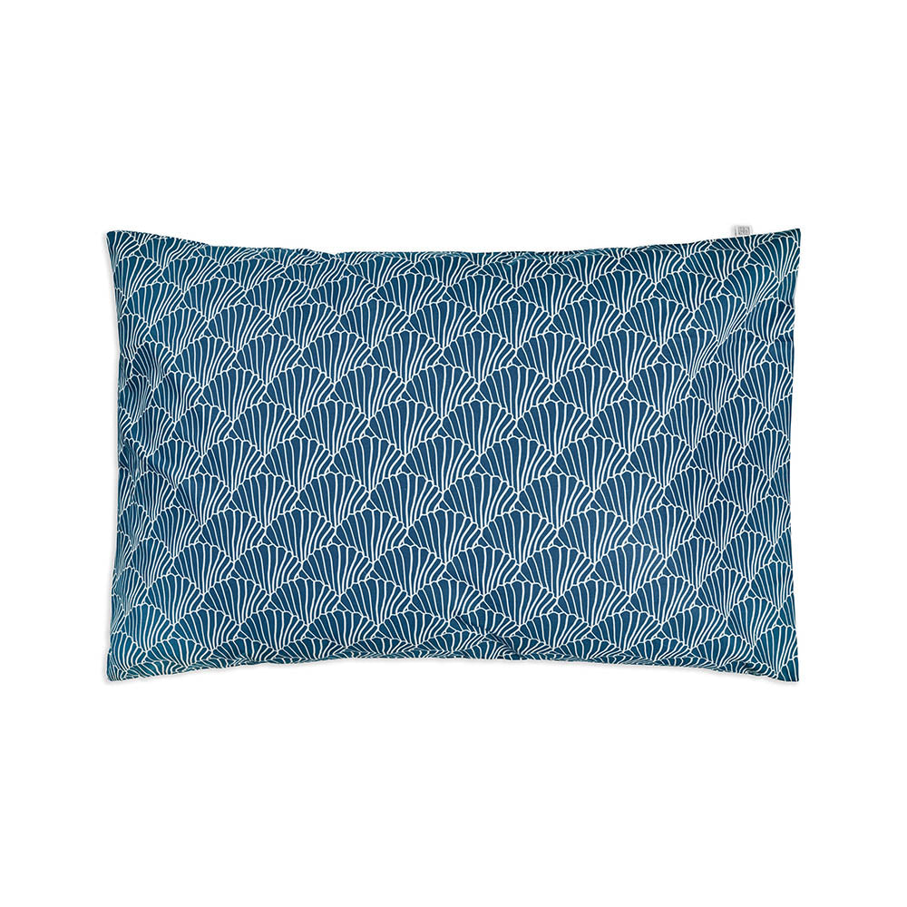 SEASHELLS | Moroccan blue | Pillowcase | 60x70cm/ 23.6x27.5&quot;