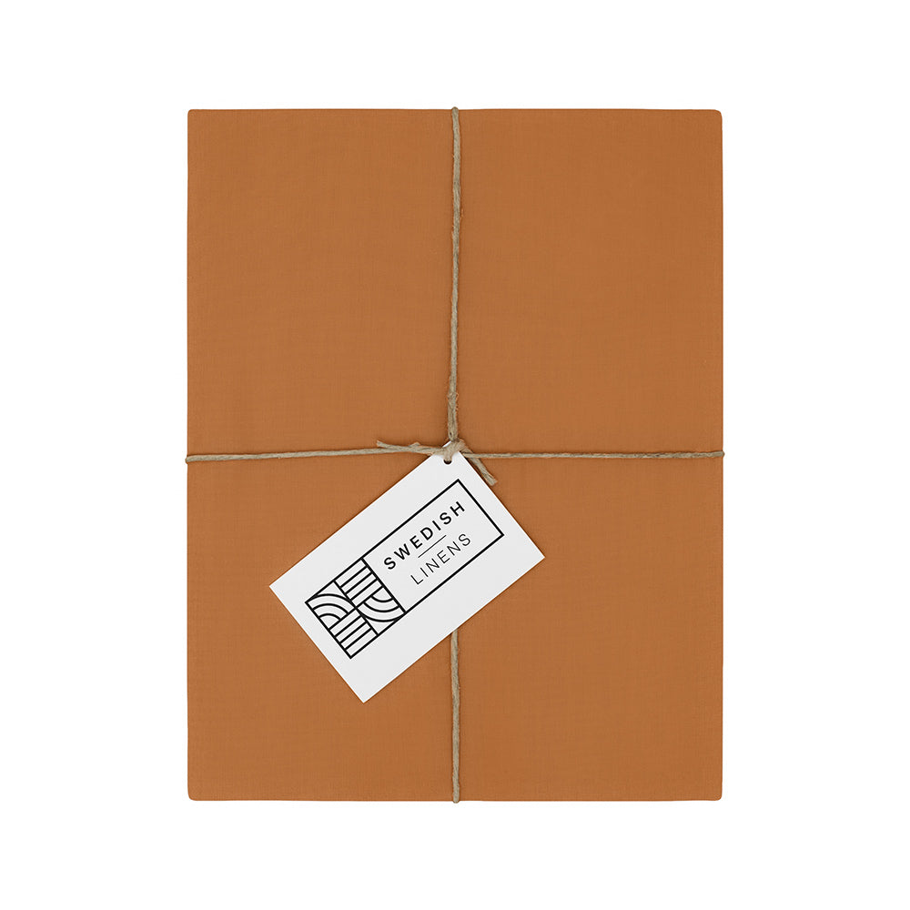 STOCKHOLM | Cinnamon brown | Duvet cover | US size 70x86&quot; / 178x218cm