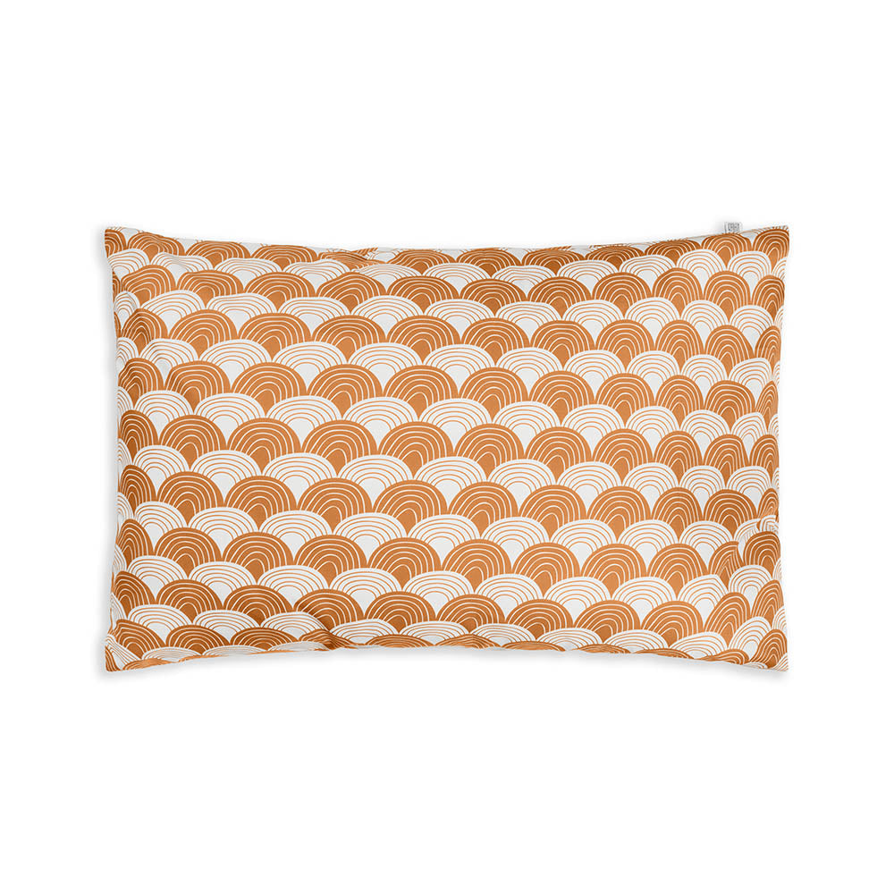 RAINBOWS | Cinnamon brown | Pillowcase | 60x70cm/ 23.6x27.5&quot;