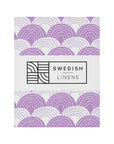RAINBOWS | Lilac | 140x200cm / 55x79" | Double fitted sheet
