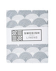 RAINBOWS | Tranquil gray | 40x80cm/ 15.7x31.5" | Baby Fitted sheet