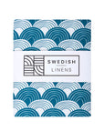 RAINBOWS | Moroccan blue | 40x80cm/ 15.7x31.5" | Baby Fitted sheet