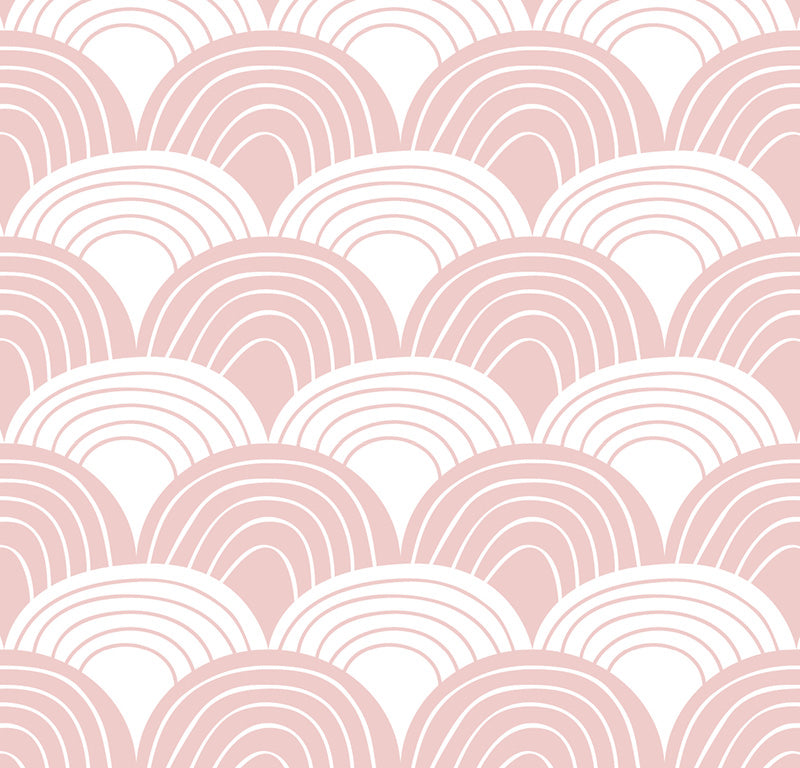 RAINBOWS | Nudy pink | Pillowcase | 50x75cm / 19.6x29.5&quot;