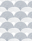 RAINBOWS | Tranquil gray | Pillowcase | 50x60cm / 19.68x23.6"