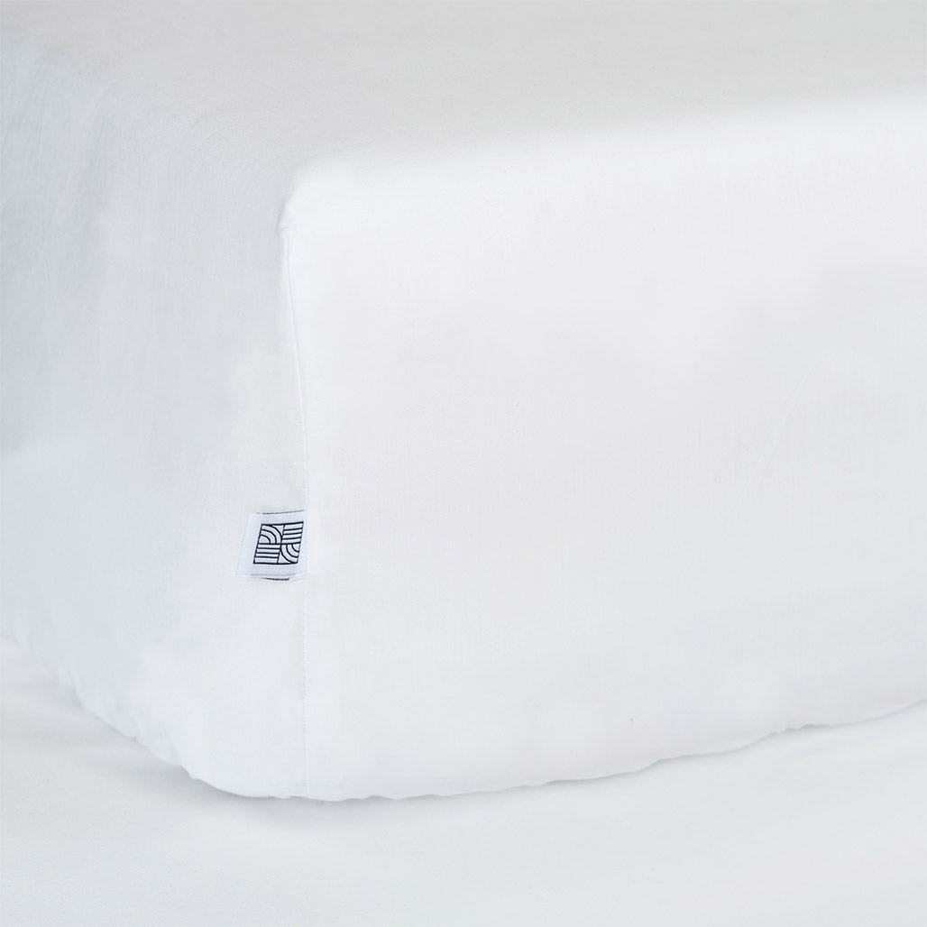 SUPIMA | Crispy white | 100x200cm / 39.3x78.7&quot; | Fitted sheet