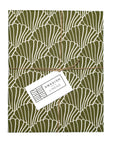 SEASHELLS | Olive green | Pillowcase | 40x80cm / 15.7x31.5"